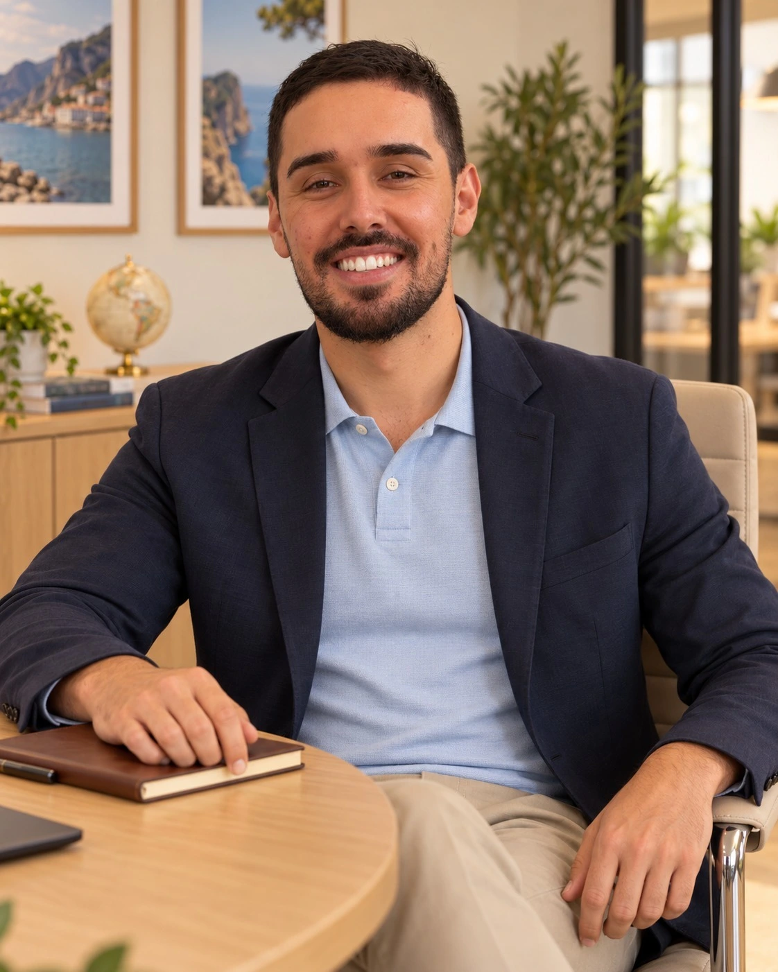 Renan de Oliveira Biehl, da equipe da Mini Mundo Turismo